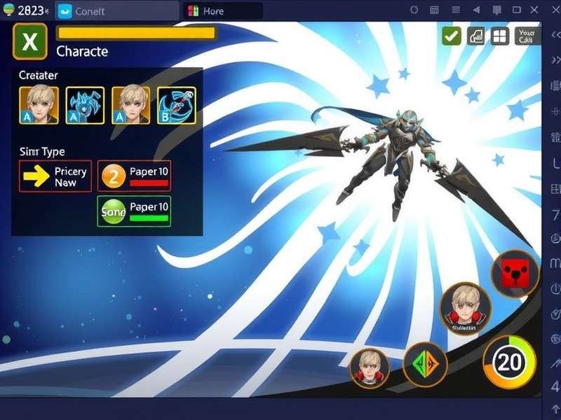 Cyclone Rise Star gameplay screenshot showing character in action