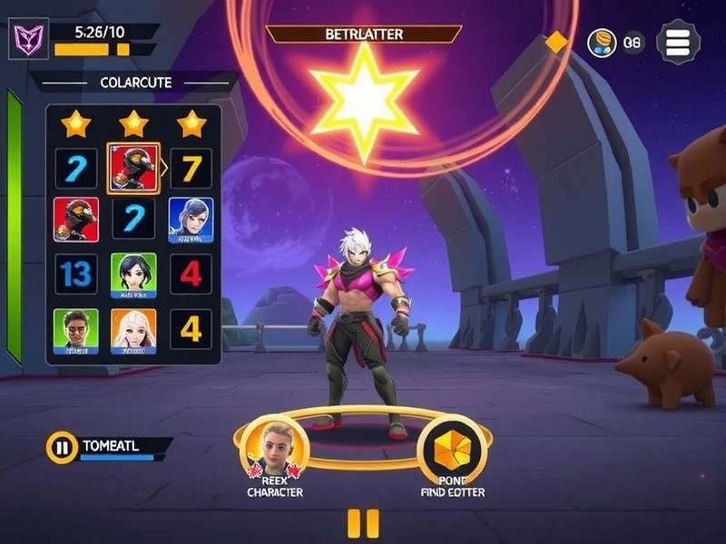 Cyclone Rise Star character customization interface