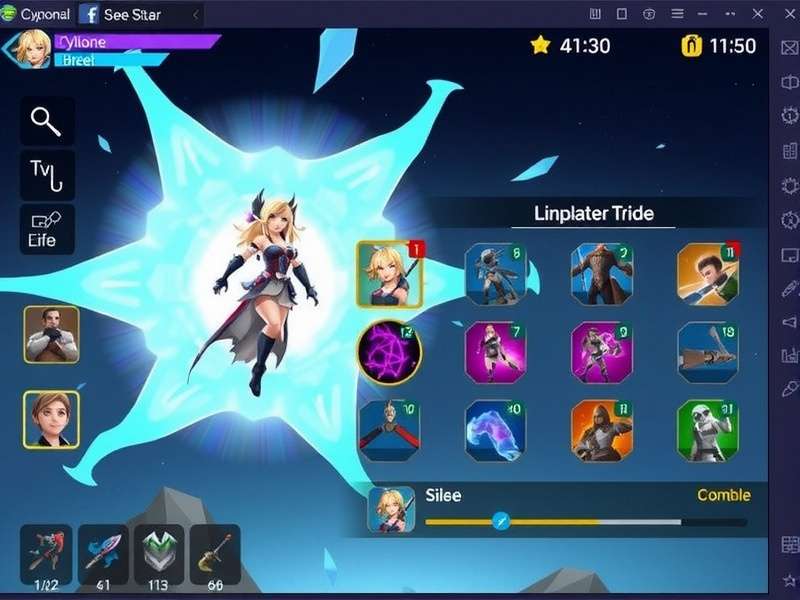 Cyclone Rise Star strategy guide showing combat techniques